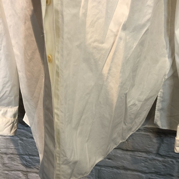 Akris Punto Women's US 10 Ruffled Turtleneck Blouse Top- Cream - Picture 7 of 13